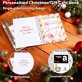 thumbnail image 2 of Christmas Gift Card Book, 5x7 Inch Personalized Card booklet for Merry Christmas, Spiral Bound Holder to Organize Greeting Cards from Family Friends,Space for up to 18 Ideal Xmas Gift（Clothes）, 2 of 14