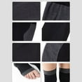 thumbnail image 6 of ZHENHONG Casual Socks for Women Sleep Leg Sculpting Slim Leg Socks Open Toe Sculpting Over The Knee Pressure Tights, 6 of 8