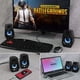 thumbnail image 2 of Altavoz envolvente con sonido estéreo X2 con luz RGB para escritorio portátil PC Subwoofer USB Levamdar, 2 of 6