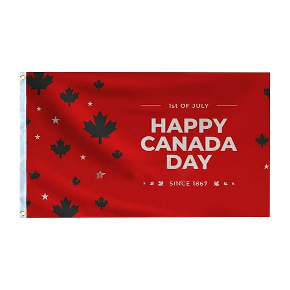 Canadian National Flag Polyester for Indoor and Outdoor Display Celebrations
