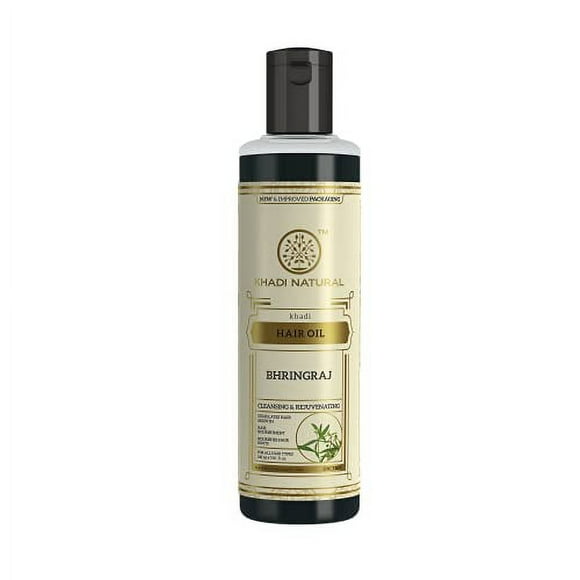 Khadi Natural Bhringraj Herbal Hair Oil - 210ml