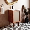 thumbnail image 5 of Swiss Madison Ceramic Glossy White 18" Bathroom Vanity Top, 5 of 5