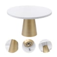 thumbnail image 3 of HOMEMAXS 1Pc Cake Stand Cupcake Display Holder Wedding Dessert Tray (White Yellow), 3 of 6