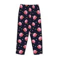 thumbnail image 5 of Sigee Cartoon Donut Planets Print Women's Soft Pajama Pants - Breathable and Comfortable Lounge Sleep Bottoms with Elastic Waistband and Pockets-Medium, 5 of 9