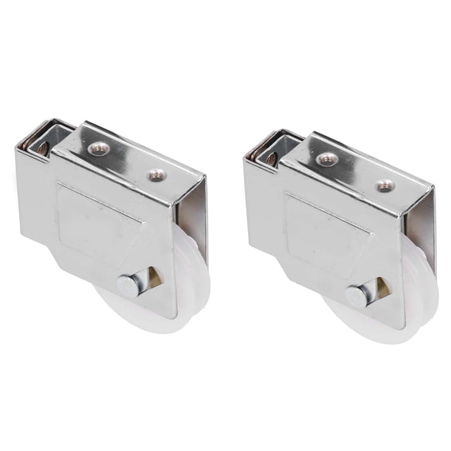 Remplacement de Rouleaux de Porte de Douche, Rouleau de Porte Coulissante Poulie Facile de Salle de Douche Pièces de Rechange de Porte de Douche Performance Emballée de Puissance