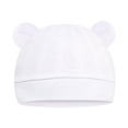thumbnail image 6 of Teddy Bear Baby Hat - Soft Polyester Fiber, Breathable, 0-6 Months, Cute Design, 6 of 8