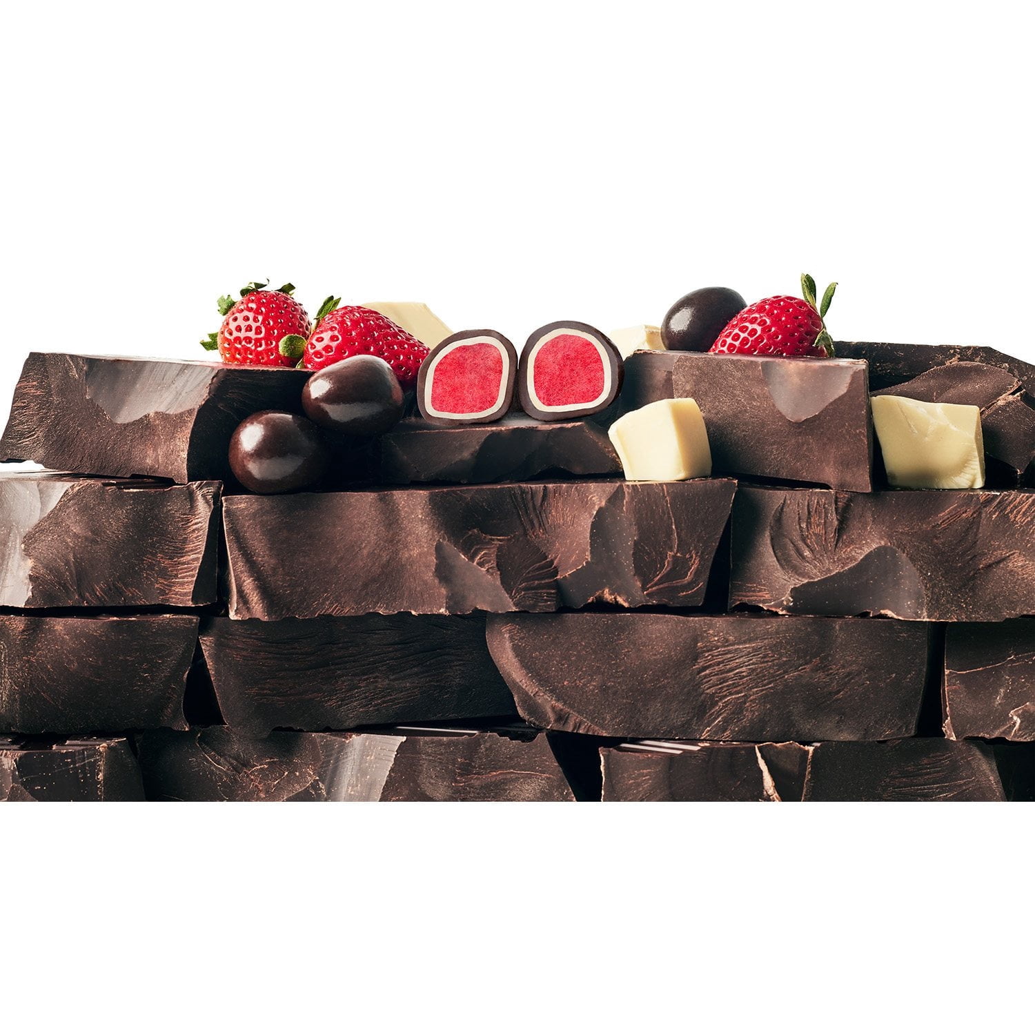 Tru Fru Dark and White Chocolate Freeze-Dried Strawberries 13 OZ