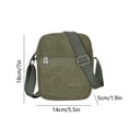 thumbnail image 3 of Qwtwty Crossbody Bag Men's Chest Rucksacks Shoulder Crossbody Rucksacks Canvas Chest Rucksacks Leisure Hundred Sports Travel Chest Rucksacks Shoulder Crossbody Rucksacks, 3 of 6
