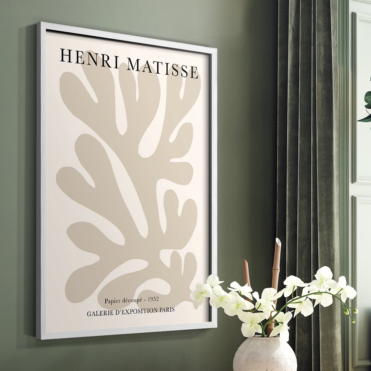 Matisse CCVIII in Solid Wood 8 x 10 Framed Print