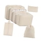 thumbnail image 3 of Juego de 7 cubos de embalaje perfecl para maletas y bolsas de viaje Beige, 3 of 8