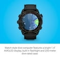thumbnail image 3 of Garmin Descent™ Mk3i Ordenador de Buceo y Smartwatch GPS Multideporte Negro 010-02752-10, 3 of 5