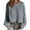 Gray, variant on Womens Off the Shoulder Sweater Trendy Boat Neck Pullover Tops Fall Y2k Oversized Comfy Knitted Sweaters