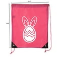 thumbnail image 2 of Easter Basket Bags, Bulk Drawstring Backpacks, Party Favor Goody Bags for Easter, 2 of 2