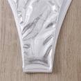 thumbnail image 6 of Glisme Swimsuits For Women New Split Bikini Two Piece Swimsuit Looks Thin Silver Bathing Suits For Beach, 6 of 6