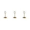 thumbnail image 2 of Redempat Stainless Table Number Holder Sign Holder Photo Stand for Hotel en Gold 10cm 3Set, 2 of 6