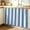 Blue White, variant on Grey Striped Cabinet Curtains for Shelves, Modern Thin Line Vertical Stripes Privacy Curtain for Closet Self Adhesive, Dust-Proof Drapes for Closet Storage Room Classroom Doorway, 32"W x 55"L