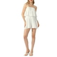 thumbnail image 5 of DARING DIVA Women's Chiffon Romper Layer Ruffled Spaghetti Strap Shorts Jumpsuit, 5 of 5