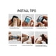 thumbnail image 3 of 1pc Grey Fashionable Titanium Alloy 2&nbsp;In&nbsp;1&nbsp;Watch&nbsp;Screen&nbsp;Protector&nbsp;&&nbsp;Case 40/41/44/45mm, Compatible With Apple Watch Ultra SE/4/5/6/7/8, 3 of 4