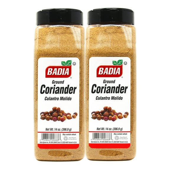 Badia Ground Coriander, 14 oz - Palatize Pack of 2