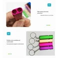 thumbnail image 4 of 4-piece set of loud emergency survival dual whistle, suitable for outdoor camping, hiking, cycling, and hunting., 4 of 10