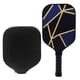 thumbnail image 4 of Pickleball Paddle solo y bolsa de almacenamiento Comfort Grip Superficie de fibra de vidrio High End Estilo A Cola Paletas de pickleball, 4 of 8