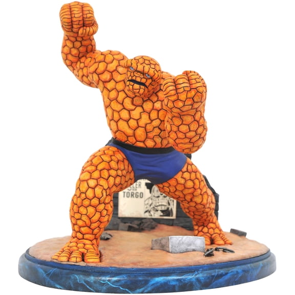 Diamond Select Toys Marvel Premier Collection: Thing Statue, Multicolor