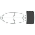 thumbnail image 2 of Rvinyl Window Tint Kit Compatible with Chevrolet Cruze 2017-2019 (Hatchback) - Rear Windshield, 2 of 8