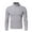 Gray, variant on TIHLMK T-Shirts Blouse Men's Turtleneck Long Sleeve Solid Colour Stretch Slim Fit Bottoming Top Blouse Black