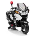 thumbnail image 3 of KidsVIP 24V Police Officer 2 Seater Ride On Motorcycle with Rubber Wheels, Music & Siren, 3 of 7