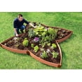 thumbnail image 2 of Frame It All Tool-Free Classic Sienna 120" x 120" x 5.5" Butterfly Pollinator Garden - 1" profile, 2 of 10