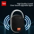 thumbnail image 4 of Mini Portable Bluetooth Speaker, Wireless Bluetooth Speaker with Lights FM Radio Bluetooth 5.3 TF Card USB Playback Small Speakers for Home Garden Party Camping Travel, 4 of 24