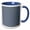 Blue/White, variant on 3drose, Color Slate Grey, 11oz Two-tone Green Mug