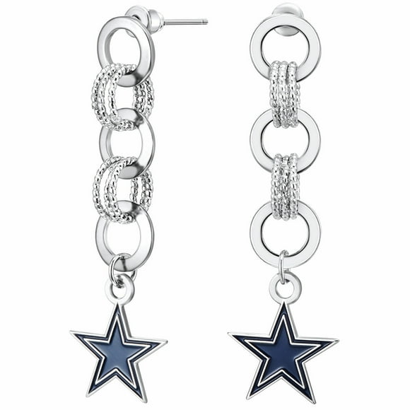 Boucles d'Oreilles Dallas Cowboys Circle Links