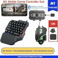 thumbnail image 2 of M1 Pro Mobile Game Controller 4 in 1 Mouse Keyboard Adapter Converter BT V5.0 Programmable Adapter Support IOS Android System, 2 of 10