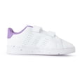 thumbnail image 4 of Tenis Adidas Advantage CF I H06214 Bebes blanco, 4 of 7