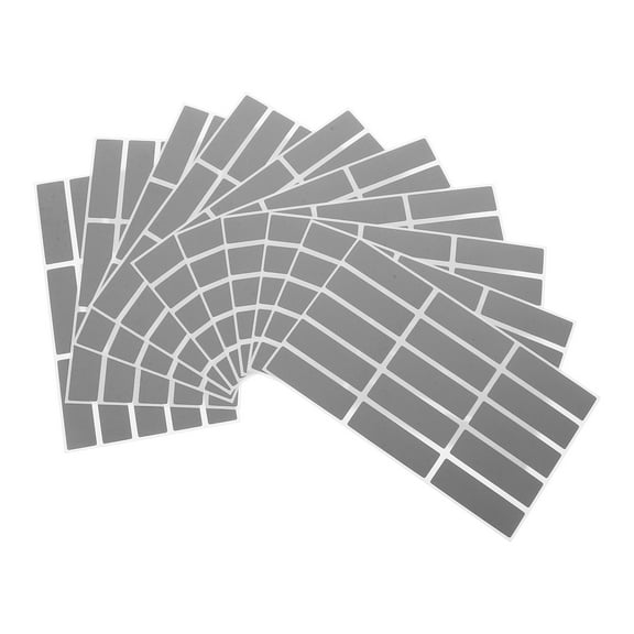 OUNONA 150 Pcs Rectangle Scratch Off Sticker Labels Self Adhesive Cards for Card Games Prize Small Business Party Favors and Note Cards