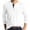 White, variant on Fall Shirts for Men Men Long-Sleeve Beefy Muscle Basic Solid Pure Color Blouse Tee Shirt Top