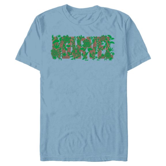 Marvel 85th Anniversary We Are Groot Super Hero Icons Logo - Short Sleeve Blended T-Shirt for Adults - Customized-Ocean Blue