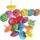 thumbnail image 1 of Peonza de madera, peonzas, 25 piezas peonza para niños, mini peonza giroscopios coloridos, invitados a la fiesta de cumpleaños infantil pequeños regalos para niños, 1 of 3