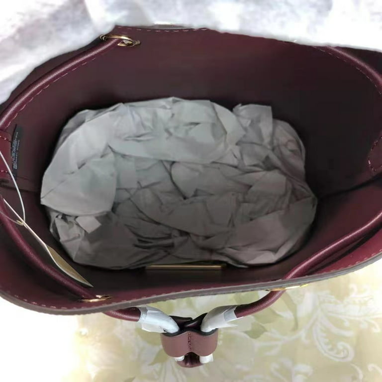 Michael Kors Suri Small Bucket Shoulder BagBrown Merlot price in