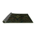 thumbnail image 2 of Ahgly Company Indoor Rectangle Persian Turquoise Blue Traditional Area Rugs, 8' x 12', 2 of 4