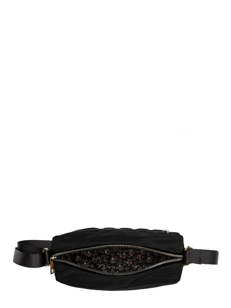【MUDIDI】23SS★ Nylon cross bag 002 Mudd women's Black Nylon Quilted Crossbody Bag - Walmart.com