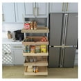 26'' Width Drawer Roll Wood Tray Drawer Box Kitchen Organizer