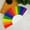 C, variant on MSJUHEG Folding Fans Hand Fan Rainbow Hand Held Folding Fan Dance Fan For Wedding Themed Parties Decoration Hand Held Fan A