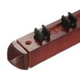thumbnail image 5 of Uxcell Pool Cue Rack Wooden Billiard Cue Stick Rack Wall Mounted Stick Holder Holds 8 Cue Burgundy 1Pair, 5 of 5