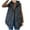 Black, variant on Padded Puffer Vest for Women Sleeveless Solid Hooded Zip Up Jacket with Pockets White 2XL