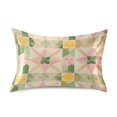 thumbnail image 7 of Yayeee Pillowcase Standard Size Set of 2 Satin Wrinkle Resistant Pillow Case, Retro Pink Stars, 7 of 7
