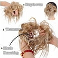 thumbnail image 4 of Extensions de Cheveux Synthétiques en Forme de Chignon Désordonné avec Bande Élastique pour Femmes, 4 of 7