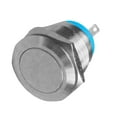 thumbnail image 1 of Interruptor de Botón de material acero Inoxidable Tipo Momentáneo Impermeable de 19 Mm 250V 3A 1NO Yotijar Interruptor momentáneo del botón, 1 of 6