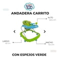 thumbnail image 5 of Andadera Para Bebé Babytek Volante Verde, 5 of 5